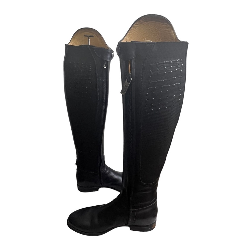 ALBERTO FASCIANI STANDARD DRESSAGE BOOTS IN BLACK - EU 35LM (WOMEN'S boots - Picture 2 of 16